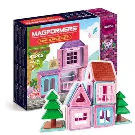 Магнитный конструктор Magformers 705005 Mini House Set, 42 детали