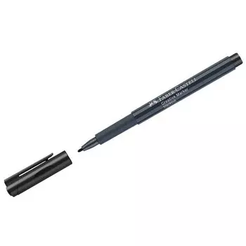 Маркер для декорирования Faber-Castell Creative, черный, пулевидный, 1,5 мм