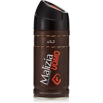 Дезодорант Uomo Black and Wild 150мл Malizia