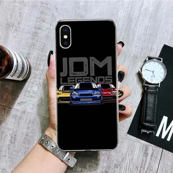 Чехол для телефона Tokoy Japan JDM Sports Car для iPhone 11 12 13 14 Pro XS XR X Max 7 8 6 6S Plus Mini + 5 SE с рисунком, индивидуальный чехол iPhone 11