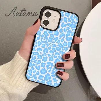 Чехол для телефона с леопардовым принтом гепарда для iPhone 11 12 13 14 Pro Max mini X XR XS SE 2020 6S 7 8 Plus Galaxy S21 S22 iPhone 6plus