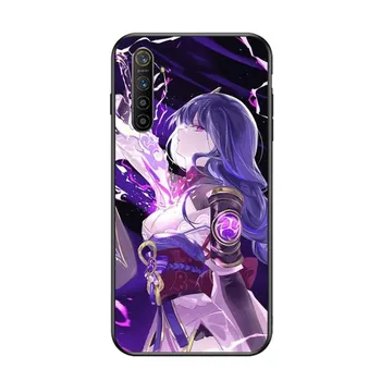 Cool Raiden Shogun Baal Phone Case For OPPO Find X5 X3 X2 A93 Reno 8 7 Pro A74 A72 A53 Soft Black Phone Cover OPPO Find X5