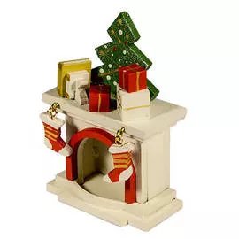 Игрушка деревянная "IDH Center" Камин 1013 K Tree