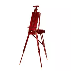 Этюдный ящик Pinax FE-4R двусторонний, "красное дерево", малый бук
