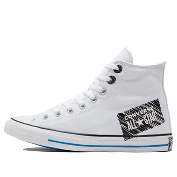Кроссовки chuck taylor all star 'standard white black' Converse, белый