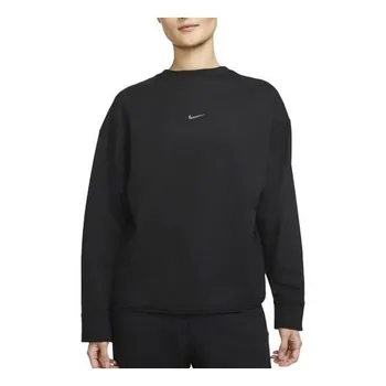 Свитер yoga luxe casual sports round neck pullover hoodie black Nike, черный