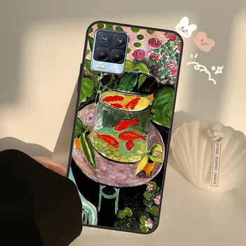 Художественная роспись Анри Матисса для OnePlus 10 Pro 9 Pro 8T Nord2 9R, чехол для Realme GT 2 Pro 7 8 GT Neo2 9i 8i C21, чехол Realme C3