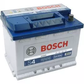 Аккумулятор Bosch S4 006 Silver 560 60Ah/540 прямая 242х175х190
