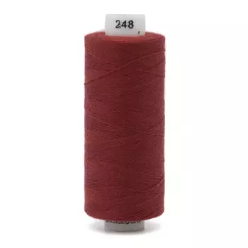 Нитки 40/2 универсальные, 400ярд, Bestex (248 т.кирпичный)