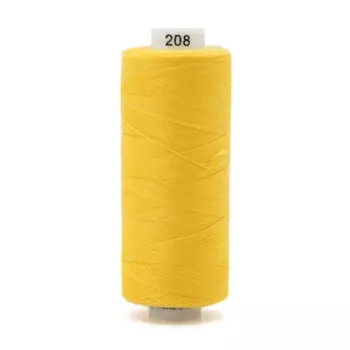 Нитки 40/2 универсальные, 400ярд, Bestex (208 желтый)