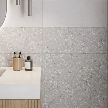 Настенная плитка Cracia Ceramica Bravo 02 25x60 см 1.2 м цвет серый