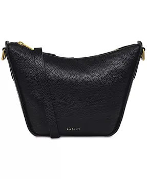 Маленькая сумка через плечо Oak Street на молнии Radley London, черный