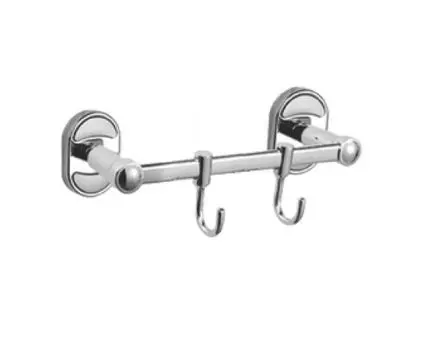 Планка с крючками для полотенец D-Lin D288700-2, хром