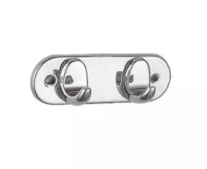 Планка с крючками для полотенец Haiba HB1505-2, хром