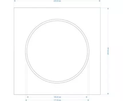 Платформа для установки светильников WL-BQ-20 MP-BQ-20-240 DesignLed