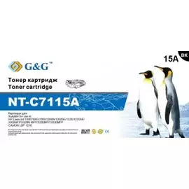 Тонер-картридж G&G NT-C7115A для HP LaserJet 1000, 1005, 1200, 1220, 3300, 3380 Series