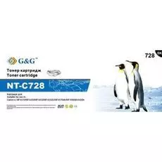 Тонер-картридж G&amp;G NT-C728 для Canon MF4570dn/MF4420n/MF4412/MF4580/MF4430/MF4450