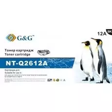 Тонер-картридж G&amp;G NT-Q2612A для HP LaserJet 101х, 102х, 3015, 30хх, M1005, M1319F