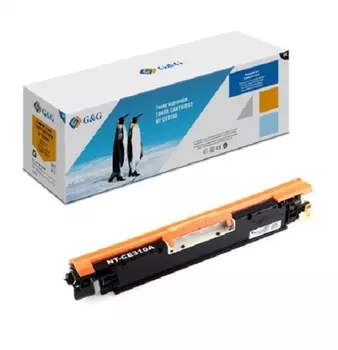 Картридж GG-CE310A Cartridge G&G for HP CLJ M175/CP1025/M275; Canon LBP7010C/7018C, with chip (1200)