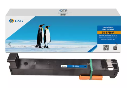 Картридж GG-CF300A Cartridge G&G for HP CLJ flow M880z MFP/M880z+ NFC, with chip (29 500)