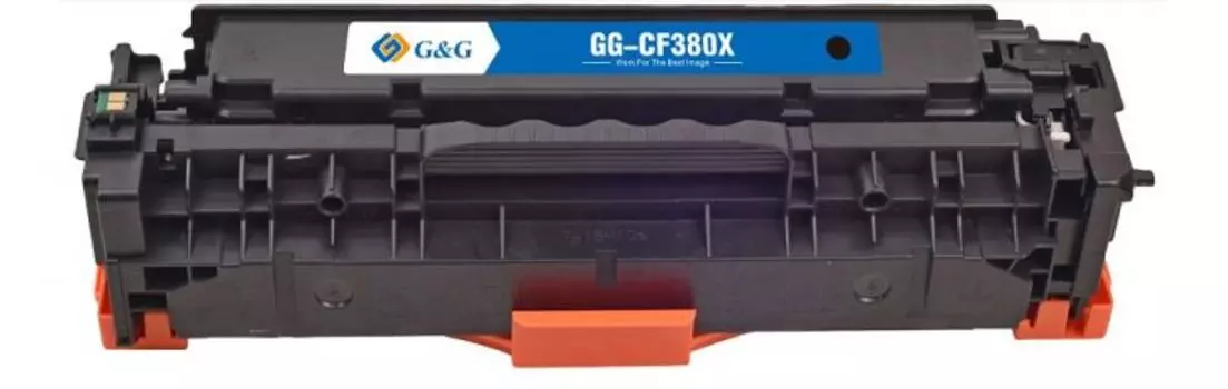 Тонер-картридж G&G GG-CF380X черный для НР LaserJet Pro Color M476 dn/dw/nw MFP (4400стр)