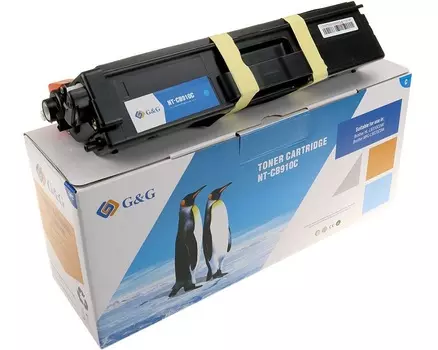 Тонер-картридж G&G GG-TN910C для Brother HL-L9310CDW MFC-L9570CDW (9000 стр), голубой