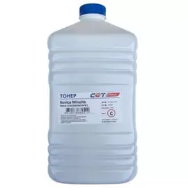 Тонер CET CET8811500 NF5C голубой бутылка 500гр. для принтера Konica Minolta Bizhub C220/280/360