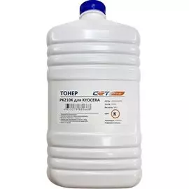 Тонер CET OSP0210K500 PK210 черный бутылка 500гр. для принтера Kyocera Ecosys P6230cdn/6235cdn/7040cdn