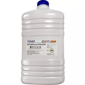 Тонер CET OSP0210M500 PK210 пурпурный бутылка 500гр. для принтера Kyocera Ecosys P6230cdn/6235cdn/7040cdn