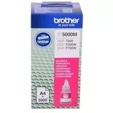 Тонер Brother BT5000M Чернила Brother BT-5000M для DCPT300/500W/700W пурпурные (41,8мл, 5000стр)