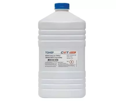 Тонер CET OSP0824-K-500 Type 824 для XEROX AltaLink C8045/C8030/C8035 (Japan) Black, 500г/бут