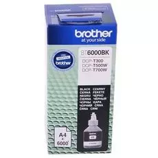 Тонер Brother BT6000BK Чернила Brother BT-6000BK для DCPT300/500W/700W черные (108мл, 6000стр)