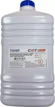 Тонер CET OSP08323-Y-1-500 желтый бутылка 500гр. для принтера Xerox SC2020/WC 7525/7535/7545