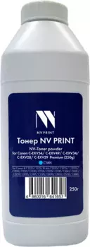 Тонер+девелопер NVP NV-CEXV54-PR-250gC Canon C-EXV54, C-EXV49, C-EXV34, C-EXV28, C-EXV29 (250г) Cyan для IR C3025i, 3125, IR Adv C3320i, C3325i, C3330