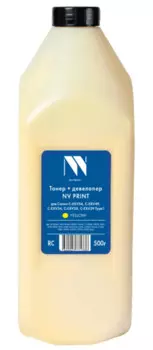 Тонер+девелопер NVP NV-CEXV54-TYPE1-500gY Yellow для IR C3025i, 3125, IR Adv C3320i, C3325i, C3330i, C2020, C2025, C2030, C2220, C2225, C2230, C5045,