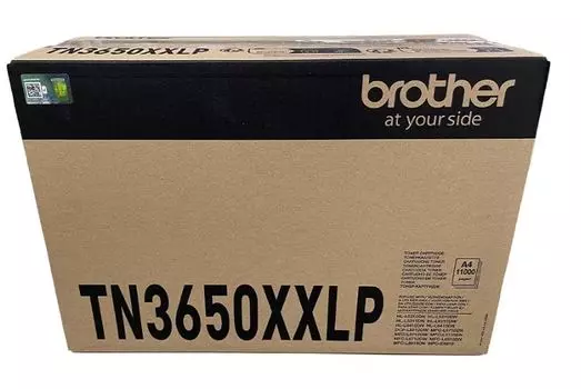 Тонер-картридж Brother TN3650XXLP для MFC-L5710/5715/6710/6910/6915/HL-5210/5215/6210/6410/6415, 11 000 стр.