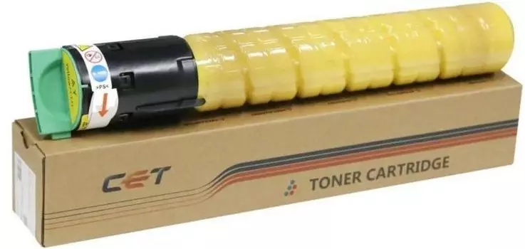 Картридж CET Тонер-картридж (Type 516) 841507 для RICOH Aficio MPC2551/MPC2051/MPC2550/MPC2050/MPC2030 (CET) Yellow, 215г, 9500 стр., CET6463