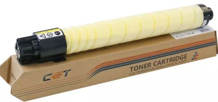 Картридж CET Тонер-картридж (CPT, HT8) 842098 для RICOH MPC306/307/406 (CET) Yellow, 113г, 6000 стр., CET141357