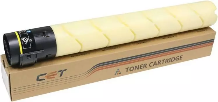 Тонер-картридж CET CET141604 (NF8) TN-221Y для KONICA MINOLTA Bizhub C227/C287 (CET) Yellow, 467г, 21000 стр.