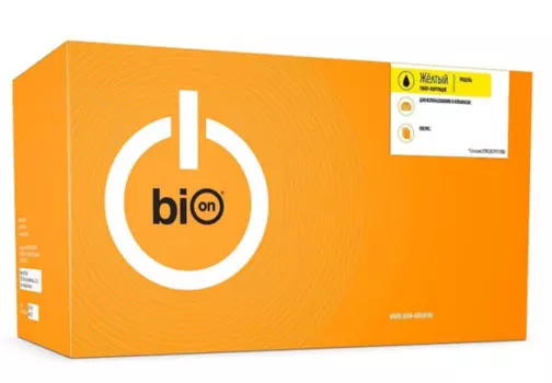 Тонер BION BCR-TK-580Y TK-580Y для Kyocera FS-C5150DN/P6021CDN (2'800 стр.) Желтый