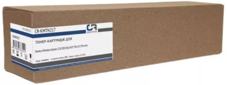 Тонер-картридж CopyRite CR-KMTN217 для Konica Minolta bizhub 223/283/363/423 TN-217/TN-414, 17500стр