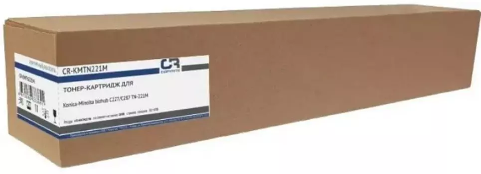 Тонер-картридж CopyRite CR-KMTN221M для Konica Minolta bizhub C227/C287 TN-221M, 21000стр, magenta