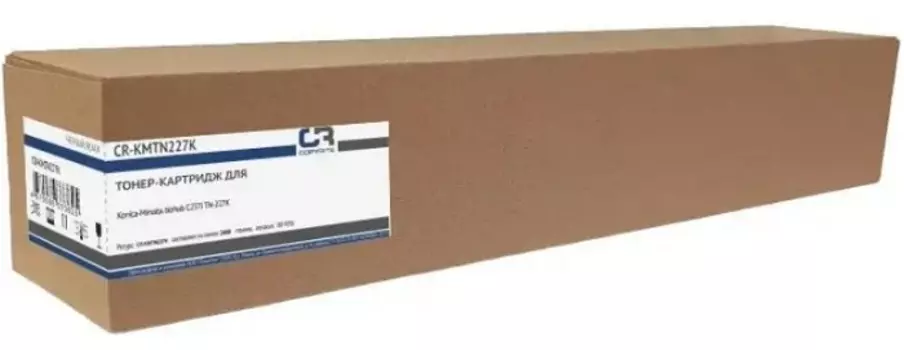 Тонер-картридж CopyRite CR-KMTN227K для Konica Minolta bizhub C257i TN-227K, 24000стр, black