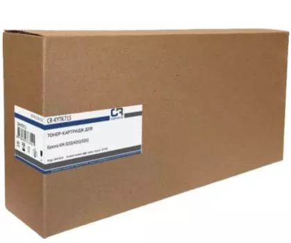 Тонер-картридж CopyRite CR-KYTK715 для Kyocera KM-3050/4050/5050, TK-715, 34000 стр, black