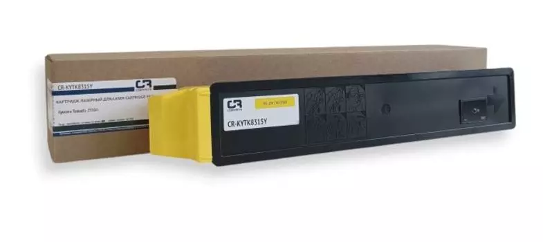 Тонер-картридж CopyRite CR-KYTK8315Y для Kyocera Taskalfa 2550ci, TK-8315Y, 6000cтр, yellow