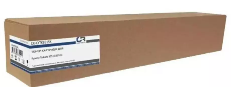 Тонер-картридж CopyRite CR-KYTK8515K для Kyocera Taskalfa 5052ci/6052ci, TK-8515K, 30000cтр, black