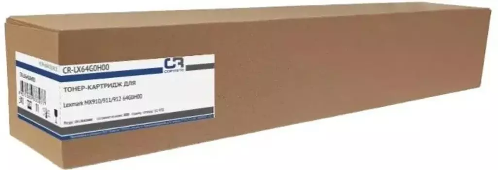 Тонер-картридж CopyRite CR-LX64G0H00 для Lexmark MX910/911/912 64G0H00, 32500стр