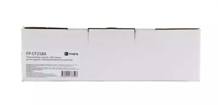 Тонер-картридж Fplus FP-CF218A черный, 1 400 страниц, для HP моделей LJ M104a/M104W/M132snw/M132fp