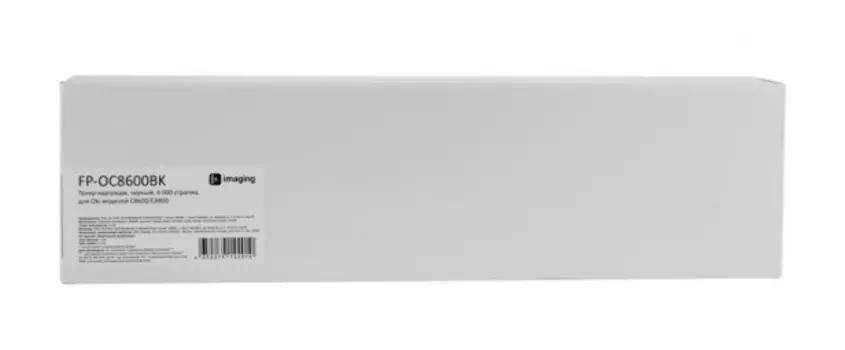 Тонер-картридж Fplus FP-OC8600BK черный, 6 000 страниц, для Oki моделей C8600/C8800