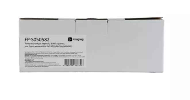 Тонер-картридж Fplus FP-S050582 черный, 8 000 страниц, для Epson моделей AL-M2300D/dn/dtn/M2400D